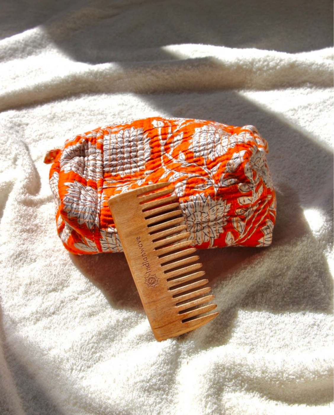 Small Neem Wood Comb