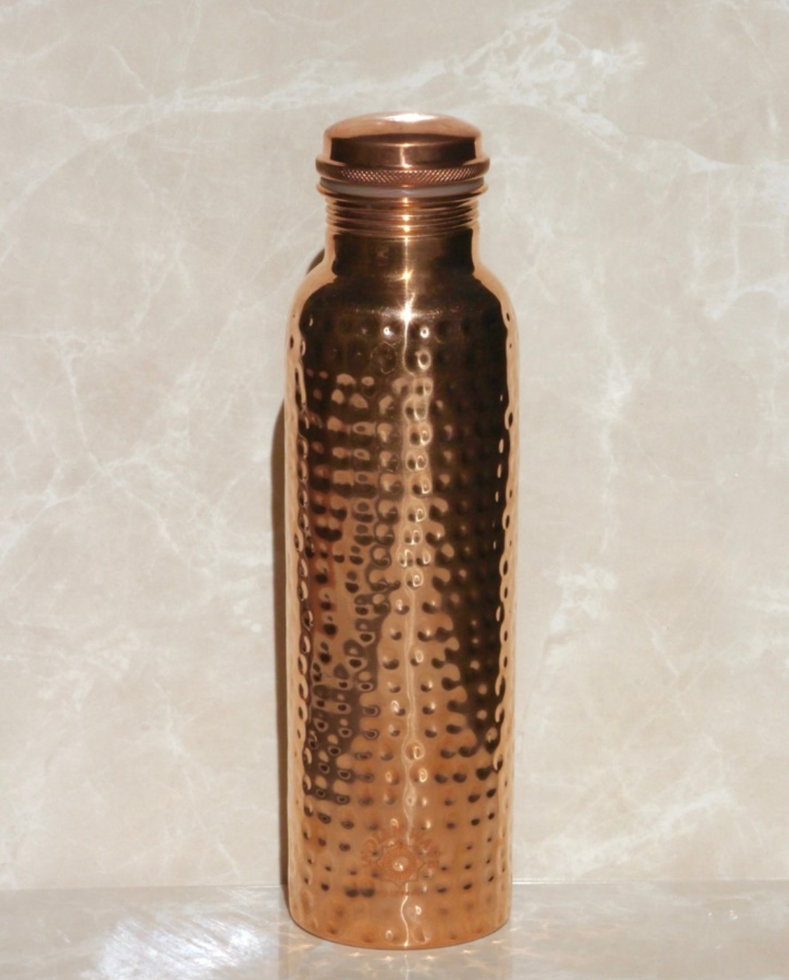 Hammered Copper Bottle