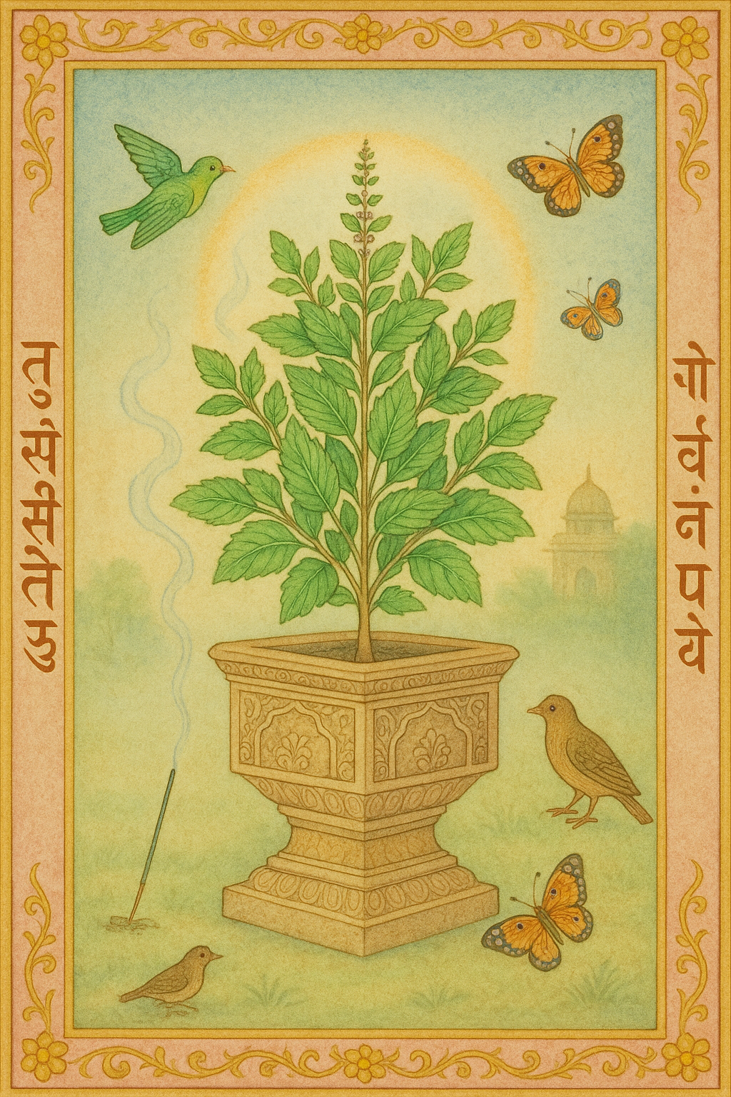 Le Tulsi ou "Basilic Sacré"