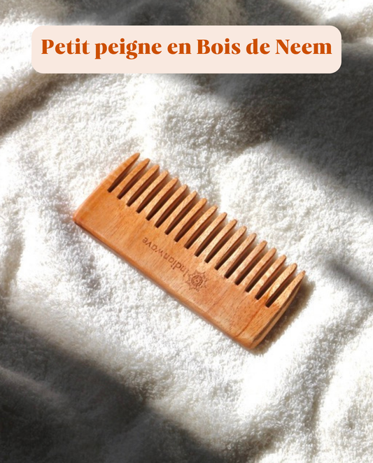 Small Neem Wood Comb