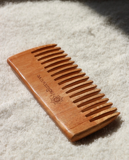 Small Neem Wood Comb