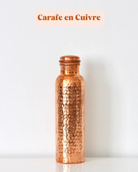 Hammered Copper Bottle